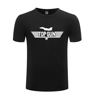 2024新纯棉男式短袖T恤 Top Gun Tom Cruise 壮志凌云 厂家直销