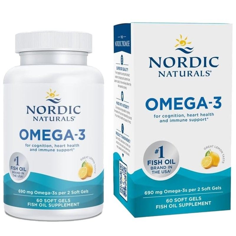 欧洲直邮挪威小鱼dha+epa深海鱼油Omega3成人TG高纯度含量正品