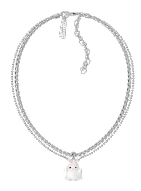 MARSEVEN戴兔子面具的幽灵项链