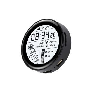 微雪 树莓派PICO RP2350开发板1.43圆形AMOLED触控屏 MicroPython