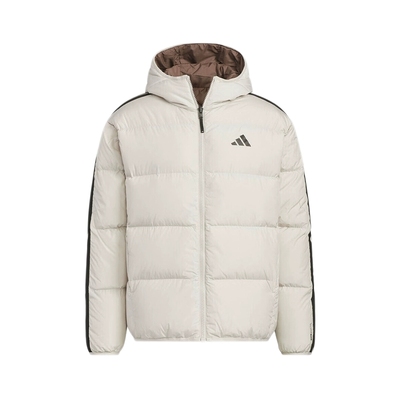 adidas阿迪达斯冬季新款男子双面穿连帽羽绒服运动休闲外套KC2492