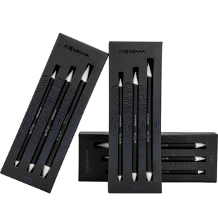 米娅芯生纸擦笔揉擦刀双头揉擦笔套装素描速写揉擦棉美术生专用素描工具绘面笔学生用大中小号