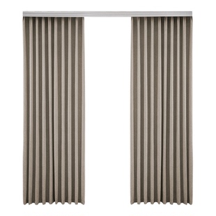 绍兴柯桥窗帘遮光2025新款客厅卧室高级感现代雪尼尔全屋定制定做