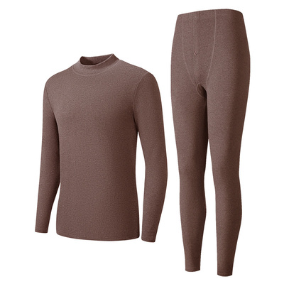 新一步长袖男纯棉保暖内衣