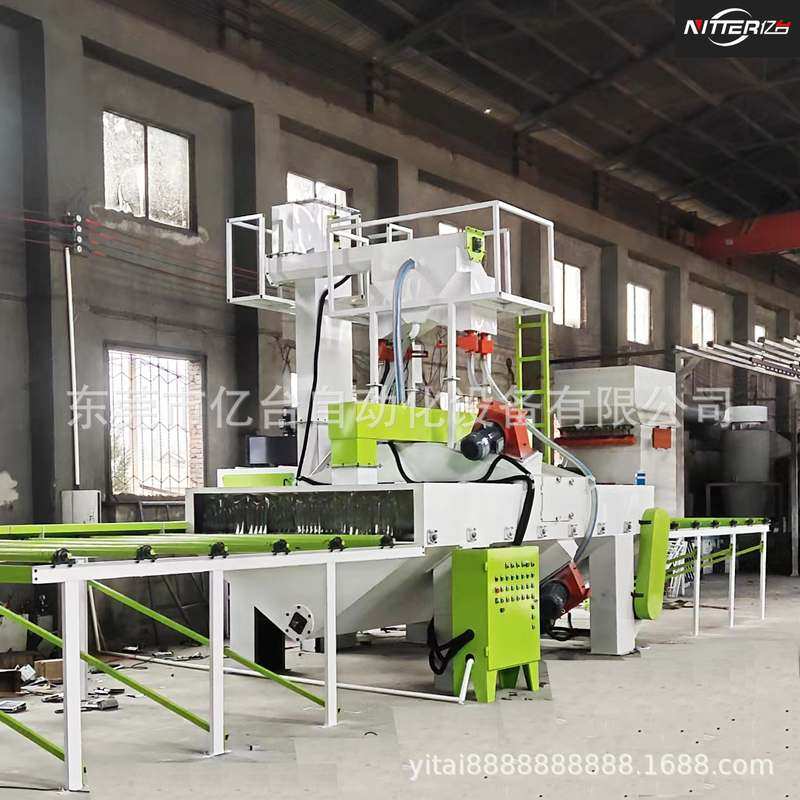 全自动通过式抛丸机输送式铝型材铝模板门窗护栏表面打砂处理设备,五金/工具,抛丸清理机,淘宝优惠券,粉丝福利购,淘宝优惠卷