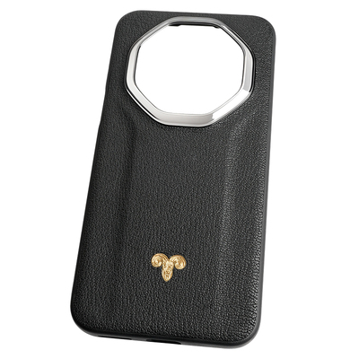 华为mate80rs手机壳真皮羊皮