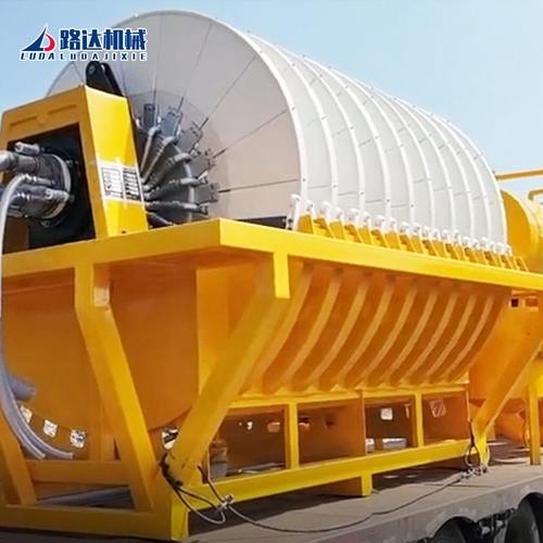 圆盘陶瓷真空过滤机盘式洗沙场过滤器铁矿煤矿石材厂污水处理设备