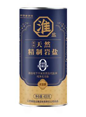 淮盐天然精制家用岩盐未加碘