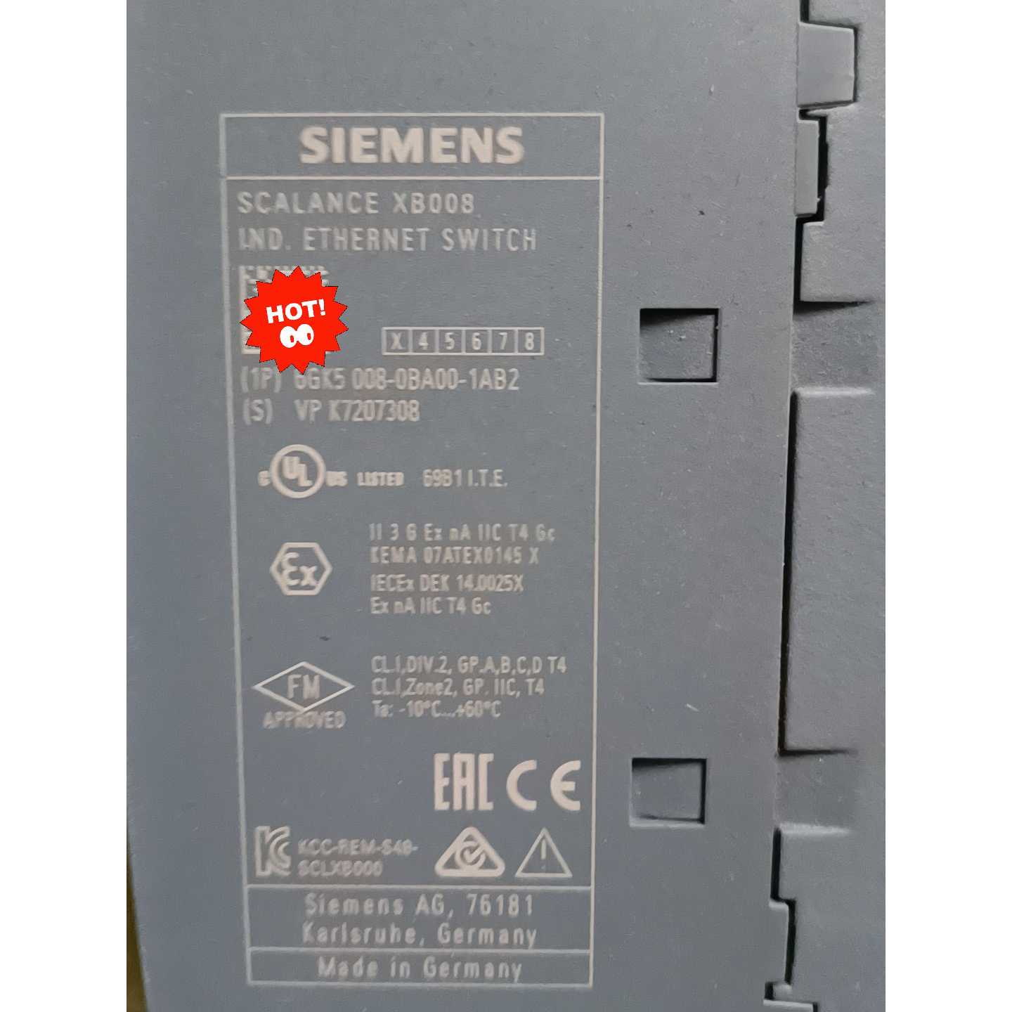 议价可维修西门子交换机6GK50080BA001AB2