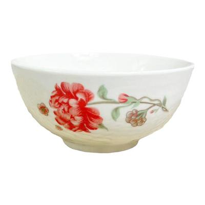 老式怀旧红花碗米饭碗个人家用