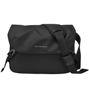 男士斜挎包2026新款时尚骑行多功能胸包男款大容量高级感单肩挎包