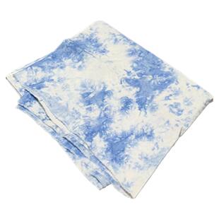 【如是】纯棉服装面料做衣服布料diy手工扎染典雅自然非遗手作