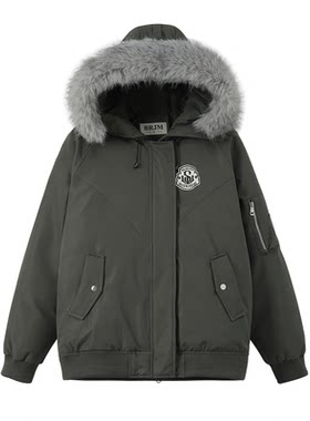 冬季保暖加厚款派克棉服多色潮流