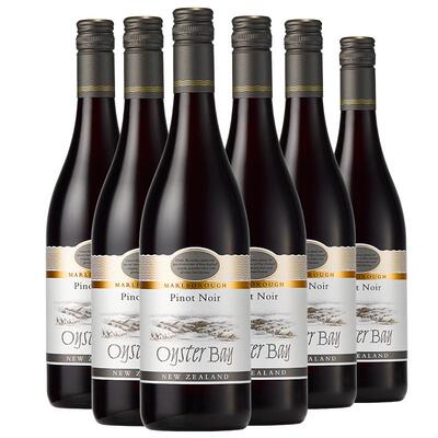 蚝湾黑皮诺新西兰干红葡萄酒6瓶