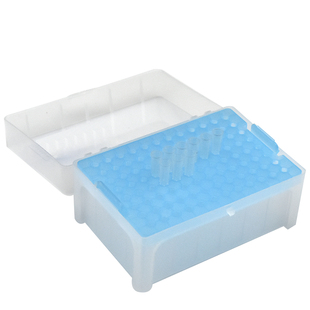 Kirgen科进 1-300ul低吸附盒装吸嘴 200ul加长无色带刻度移液枪枪头吸头 KG1233-L