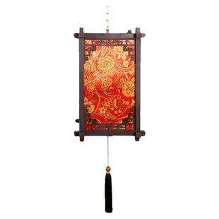 户外防水文旅亮化街道树挂景区装饰仿木雕塑料组装国潮中式宫灯笼