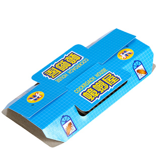 三利消毒强力粘蟑螂屋杀灭蟑螂药金猫蟑螂捕捉器蟑螂贴板胶饵家用