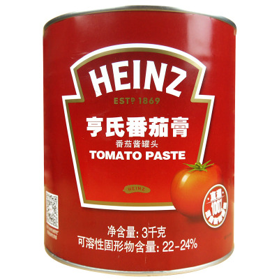Heinz/亨氏番茄膏大桶装商用西餐