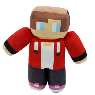 跨境新款我的世界Milo and Chip Plush Toys米洛和奇普毛绒玩具
