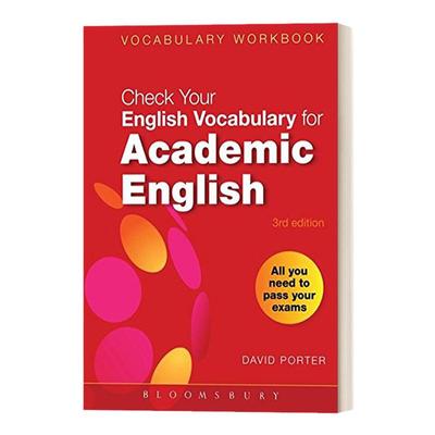 英文原版 Check Your Vocabulary for Academic English 英语词汇能力自测+训练手册 学术英语 英文版 进口英语原版书籍