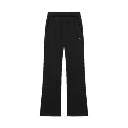 乔丹保暖宽松女生长裤休闲喇叭裤2025冬季新款绒加厚卫裤裤子通勤