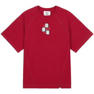 【新年限定】ASH女装2025新春款EDITOR BIS圆领短袖宽松休闲T恤