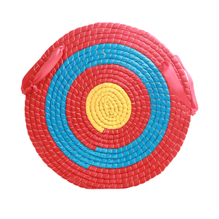 全环箭靶草靶EVA靶架户外室内射击训练靶子伸缩支架反曲复合射箭