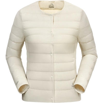 伯希和户外轻薄羽绒服女800蓬鹅绒防水登山保暖外套冲锋衣内胆