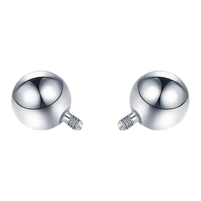 F136钛合金耳钉防过敏替换球