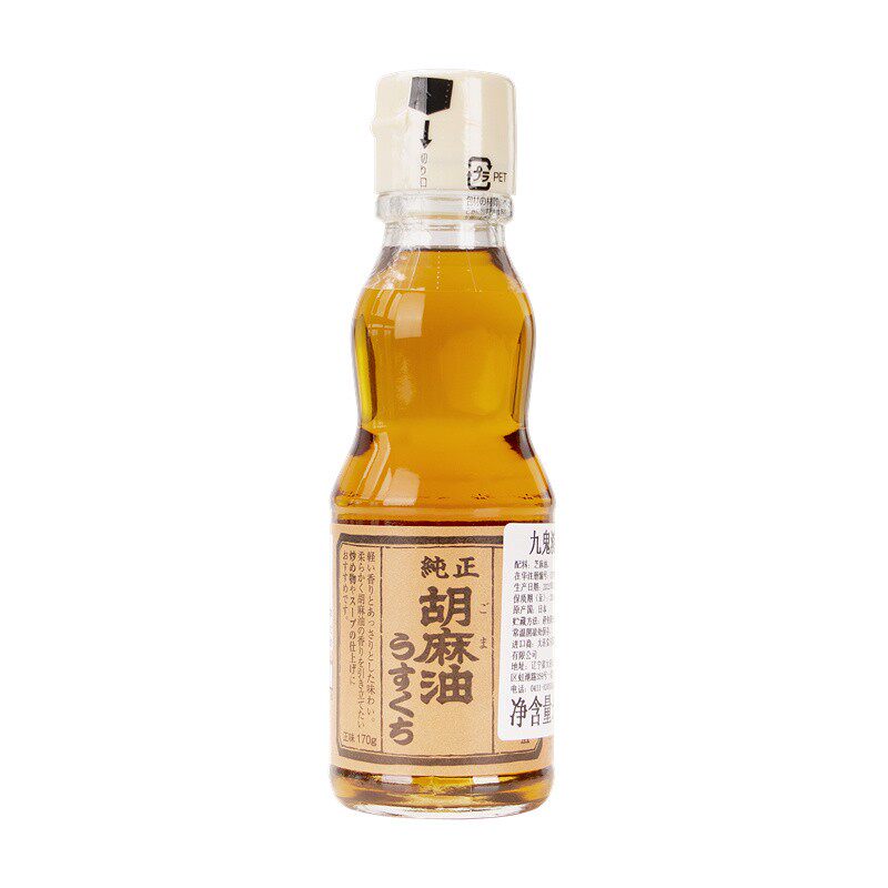 九鬼淡口芝麻油胡麻油