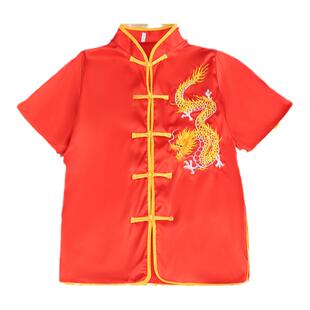 新款元旦儿童节武术服表演服功夫服小学生功夫服套装演出服