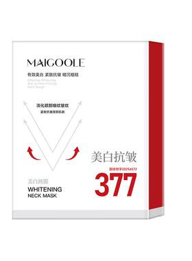 377美白颈膜淡化颈纹敷出天鹅颈