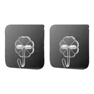 挂钩强力粘胶墙壁贴墙上承重透明无痕挂勾贴钩免打孔粘钩厨房墙面