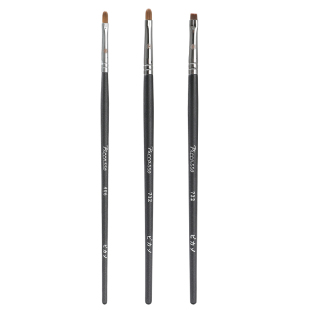 毕加索406眼线刷712细节遮瑕刷722眼线膏刷扁平头精细极细化妆刷