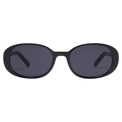 Fakeme防紫外线椭圆框墨镜