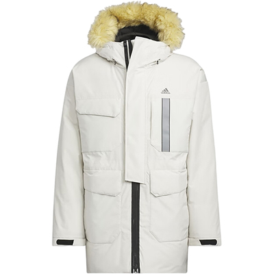 阿迪达斯正品男子防风羽绒服