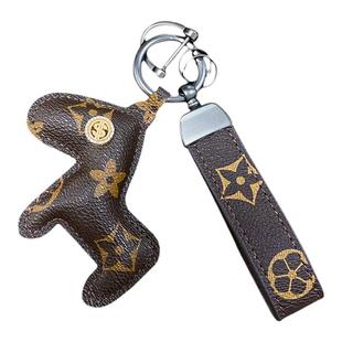 马上有钱汽车钥匙扣女精致可爱复古小马车用钥匙链挂饰品书包挂件