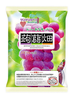 日本蒟蒻畑心形低卡零脂果汁果冻