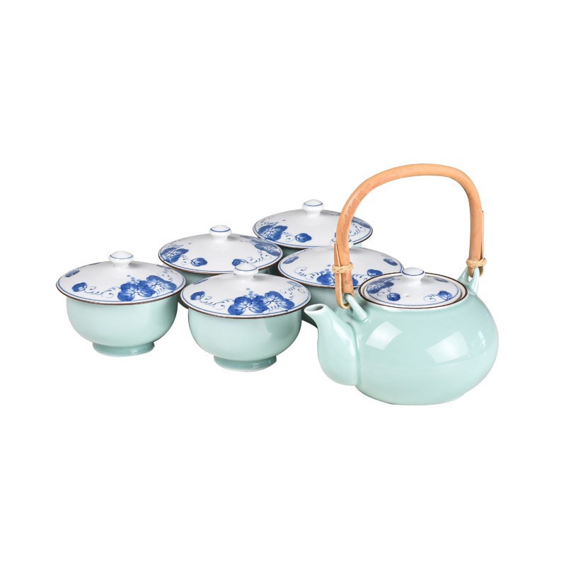 波佐见烧茶具釉下彩功夫茶具