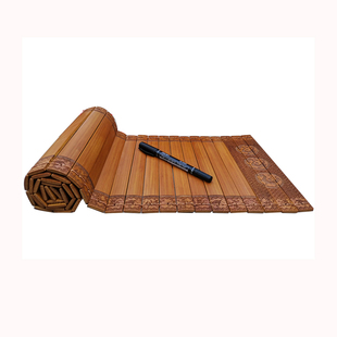 仿古碳化花边浮雕刻签到空白写字手工手写菜单价格表竹简竹签竹书