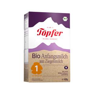 Topfer特福芬进口有机婴儿羊奶粉1段400g天然A2蛋白低敏易吸收