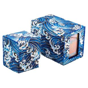 和风烫金织锦缎MTG指挥官万 智牌卡盒牌盒桌游PTCG宝 可梦游 戏王