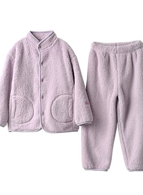 儿童家居服睡衣套装童装冬款
