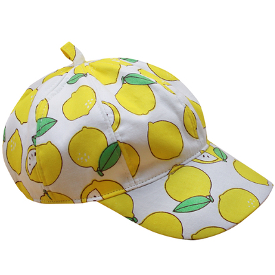 夏季儿童帽子宝宝可爱南瓜