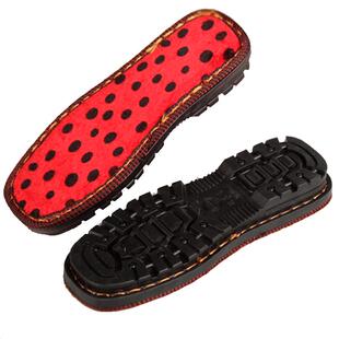 水晶鞋底手工diy编织更换拖鞋修复专用钩针毛线防滑牛筋软凉鞋底