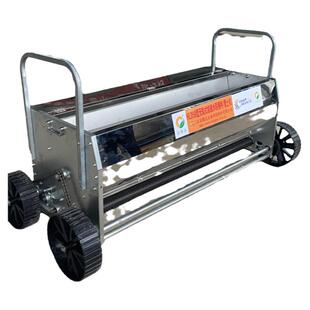 1.2米手推无轨道家用水稻苗床播种机覆土机 无轨道育秧下种盖土机