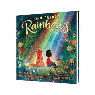 英文原版 彩虹前的雨 David Litchfield插画 精装绘本 Rain Before Rainbows