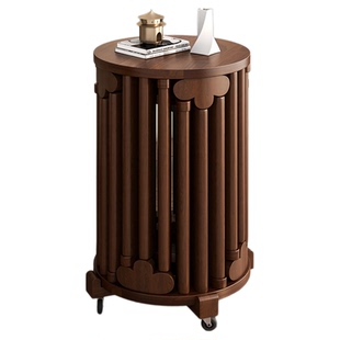 全实木六合一叠放凳子家用组合矮凳万向轮叠叠乐收纳凳可堆叠圆凳