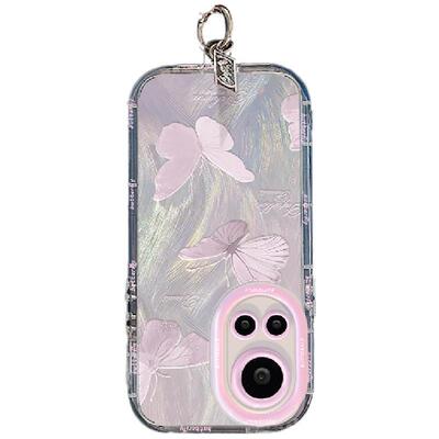 适用华为nova12硅胶珠链保护套软