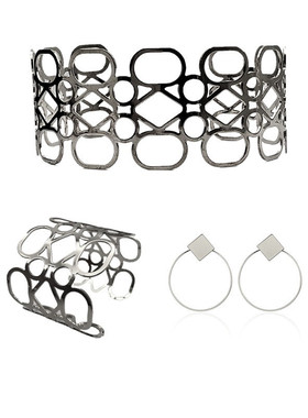 2021开口手镯女New Fashion Punk Stretch Snake Bracelet women